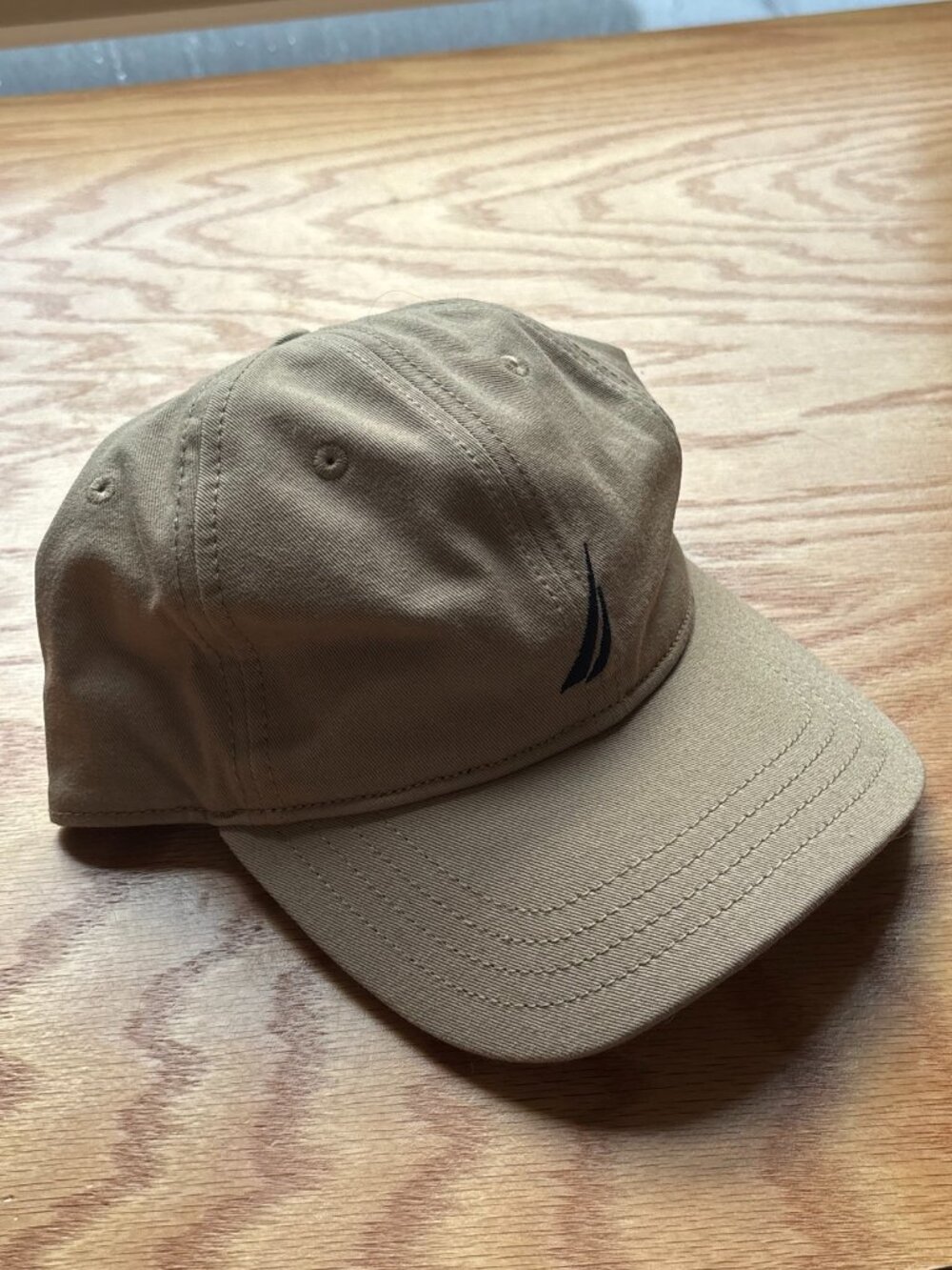 Beige Nautica Dad Hat